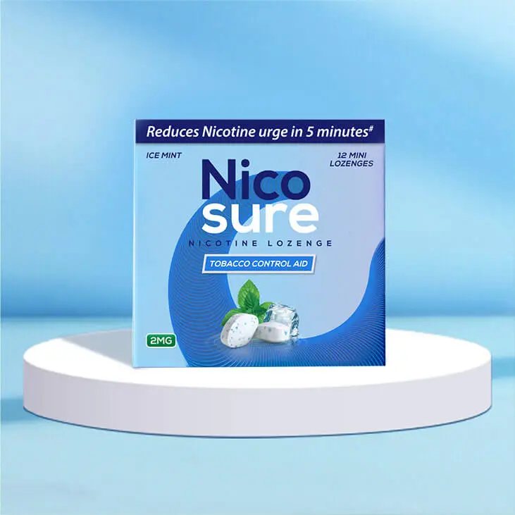 Nicotine mint tablet for tobacco control aid- Nicosure