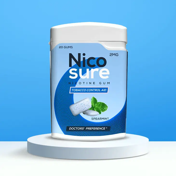 Nicotine chewing gums for tobacco urge control - Nicosure